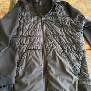Nike Men's Black lightweight Puffer Jacket sz xl euc